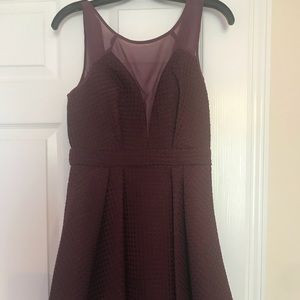 Maroon BCBG dress -NWOT